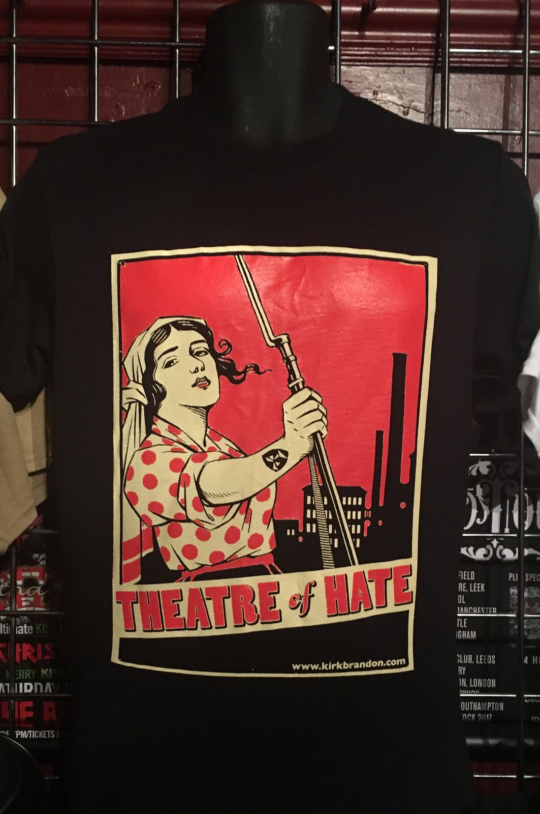 THEATRE of HATE 'Hausfrau' T-Shirt | kirkbrandondotcom